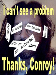 I can't see a problem.  Thanks, Conroy!